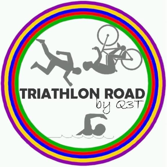 Triathlon Road by Q3T Logo Triathlon Road